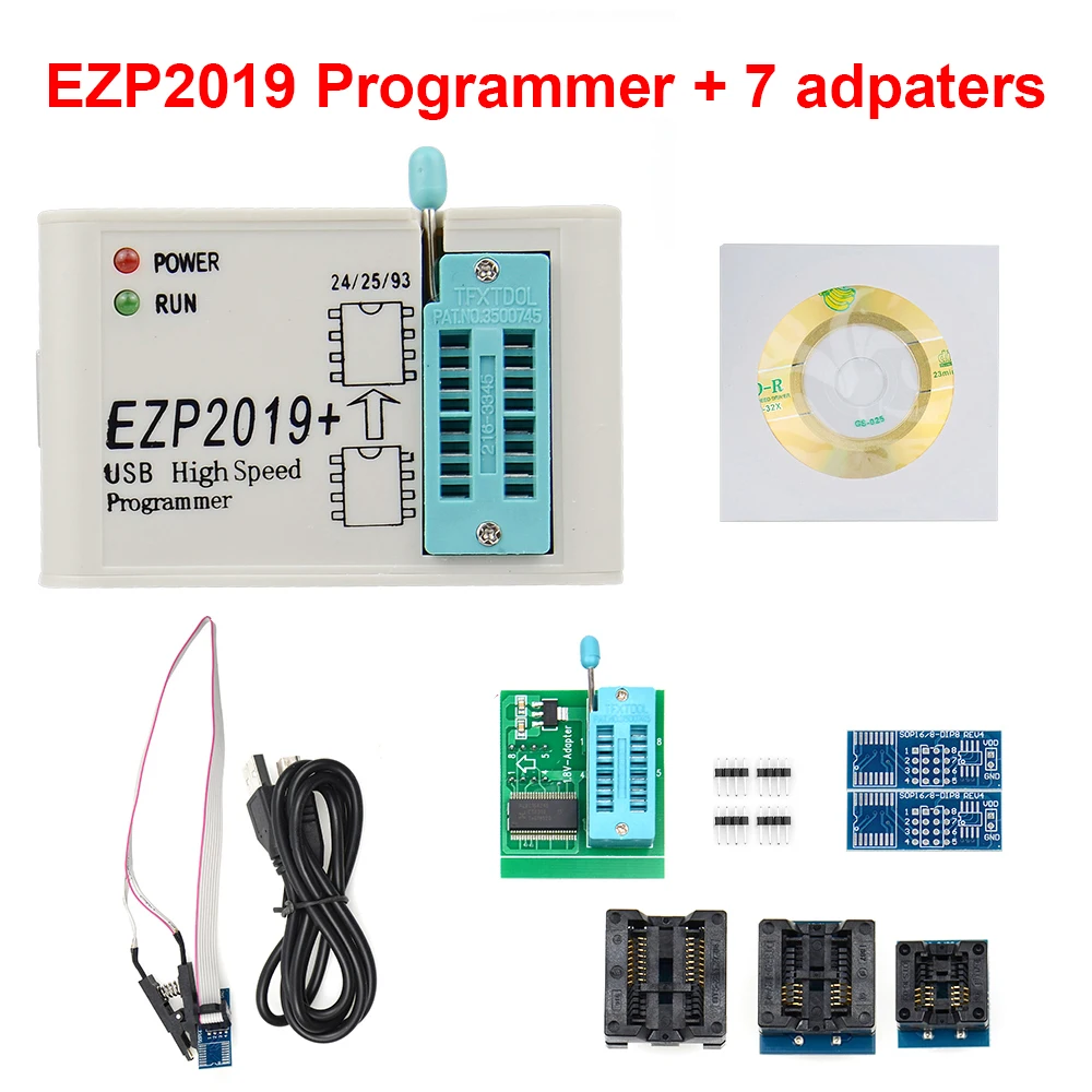 Оригинальный Высокоскоростной USB программатор EZP2019 SPI EZP 2019 Support24 25 93 EEPROM Flash BIOS