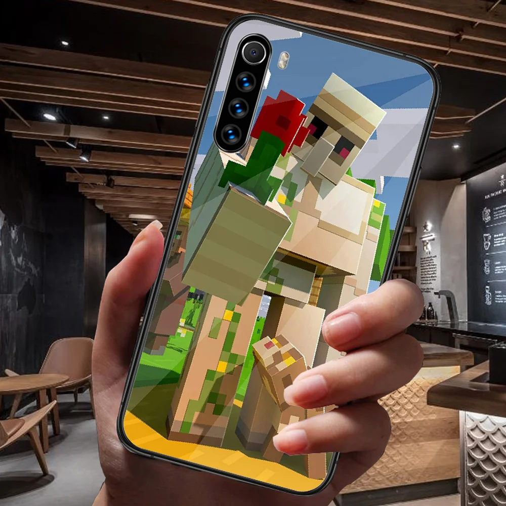 Sandbox Game Mini World Phone Case For Xiaomi Redmi Note 7 8 8T 9 9S 4X 7 7A 9A K30 Pro Ultra black Cover Soft Bumper Painting 
Sandbox Game Mini World Phone Case For Xiaomi Redmi Note 7 8 8T 9 9S 4X 7 7A 9A K30 Pro Ultra black Cover Soft Bumper Painting