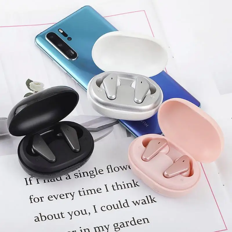 Wireless TWS Bluetooth-compatible Headset T06 High-sound Quality Sound Sports Universal Mini In-ear Earphone 3 Optional Colors
Wireless TWS Bluetooth-compatible Headset T06 High-sound Quality Sound Sports Universal Mini In-ear Earphone 3 Optional Colors