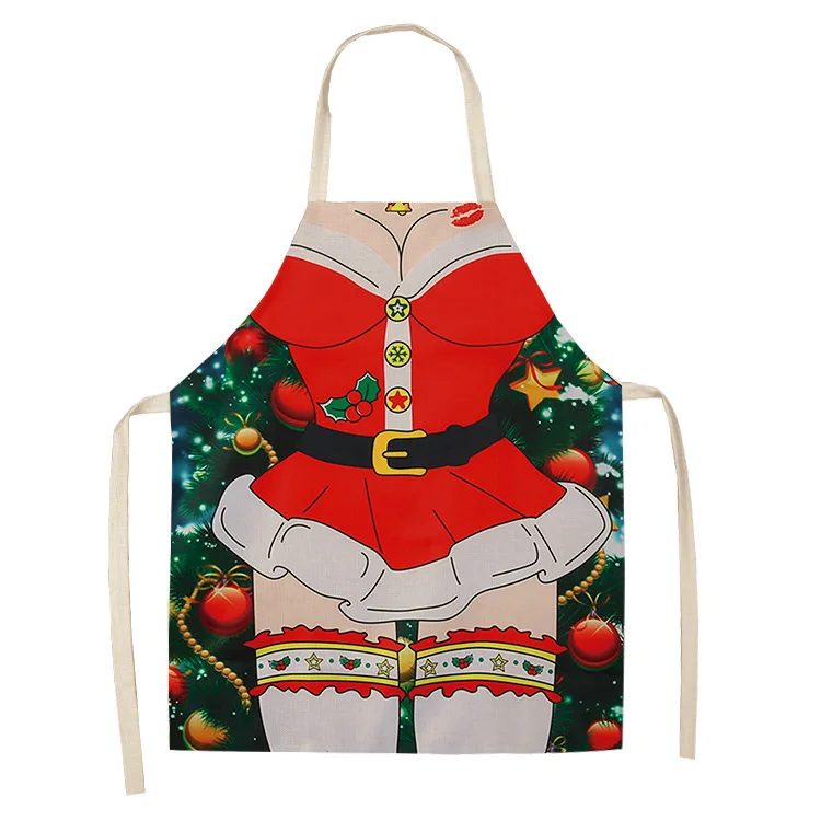 High Quality Christmas Apron Fabric linen printed bodice overalls apron Home Cooking Baking Bibs Cleaning Tools
High Quality Christmas Apron Fabric linen printed bodice overalls apron Home Cooking Baking Bibs Cleaning Tools