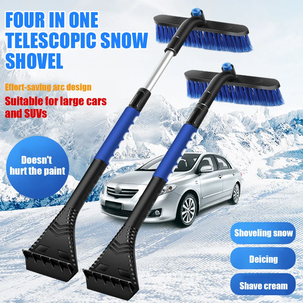 Ice Scraper Snow Brush for Car Winter Glass Scraper Handle Detachable Windshield Telescopic Snow Frost Brush Car Accessories
Ice Scraper Snow Brush for Car Winter Glass Scraper Handle Detachable Windshield Telescopic Snow Frost Brush Car Accessories