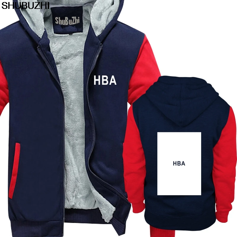 Мужская теплая куртка HBA Hood by air толстая Толстая Толстовка с капюшоном ktz бандана
