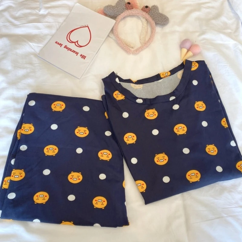 New Autumn pyjamas Round neck suit pyjamas Pigiama Donna pjs l'automne Mujer Pijama vtements de nuit vtements d
New Autumn pyjamas Round neck suit pyjamas Pigiama Donna pjs l'automne Mujer Pijama vtements de nuit vtements d