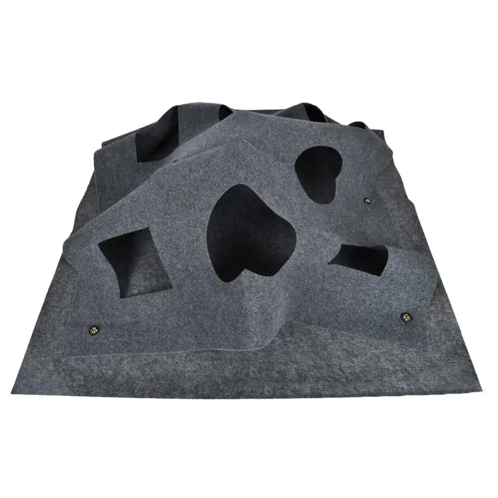 Fashion Cute Pet Cat Blanket Toy Activity Play Mat Holes Collapsible Pet Rug Training Scratching Bed Pet Supplies Accessories
Fashion Cute Pet Cat Blanket Toy Activity Play Mat Holes Collapsible Pet Rug Training Scratching Bed Pet Supplies Accessories