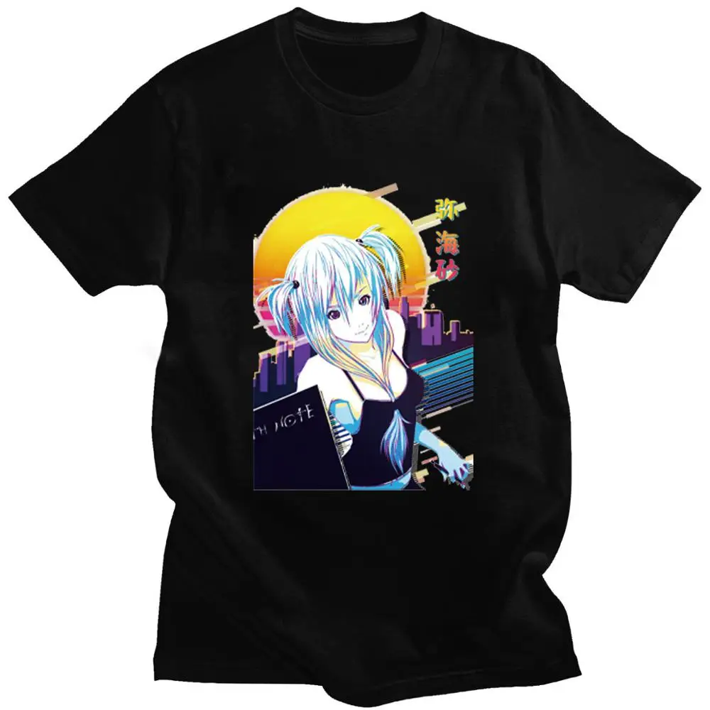 EU Size Death Note Misa Amane T Shirt For Men Short Sleeved Japan Anime Manga Tshirt Pure Cotton Summer T-shirt Fans Tee Tops
EU Size Death Note Misa Amane T Shirt For Men Short Sleeved Japan Anime Manga Tshirt Pure Cotton Summer T-shirt Fans Tee Tops