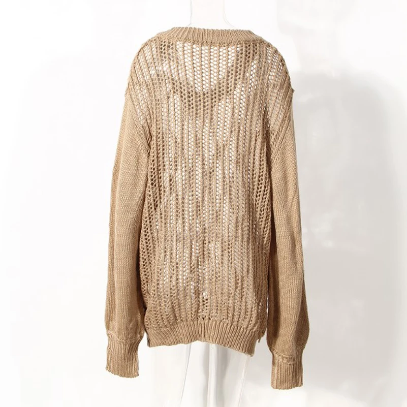Cultiseed Women Sexy Hollow Out Handmade Crochet Sweaters Coats Female 2020 Autumn New Solid Color Long Sleeve Long Sweaters
Cultiseed Women Sexy Hollow Out Handmade Crochet Sweaters Coats Female 2020 Autumn New Solid Color Long Sleeve Long Sweaters