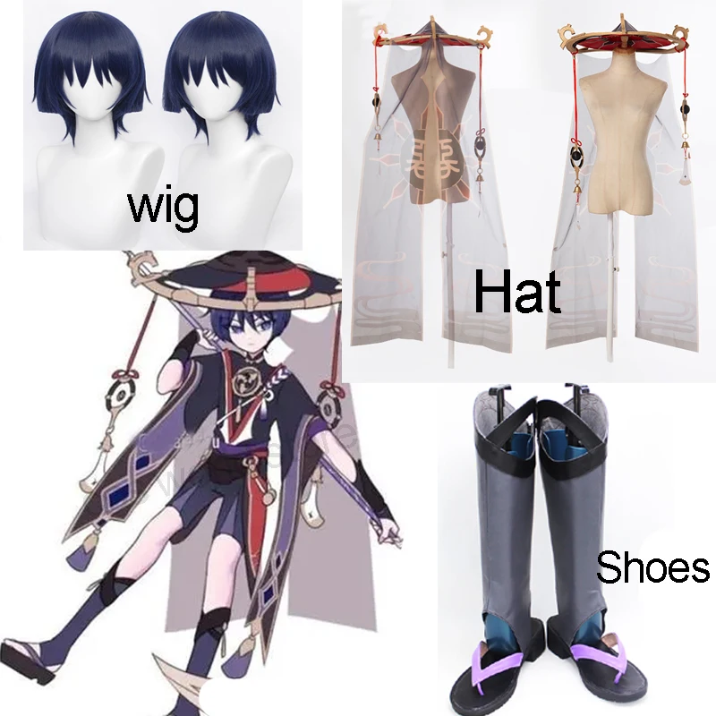 Genshin Impact Scaramouche Cosplay Costumes Shoes Wig Halloween Carnival Party Cosplay Game Hat Boots Props Women Men Outfits
Genshin Impact Scaramouche Cosplay Costumes Shoes Wig Halloween Carnival Party Cosplay Game Hat Boots Props Women Men Outfits