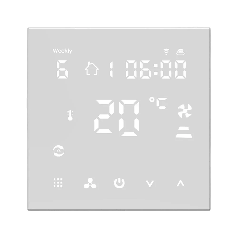 Smart Wifi Thermostat Temperature Controller for Electric Floor Heating/Water Gas Boiler Works with Alexa Google Home
Smart Wifi Thermostat Temperature Controller for Electric Floor Heating/Water Gas Boiler Works with Alexa Google Home