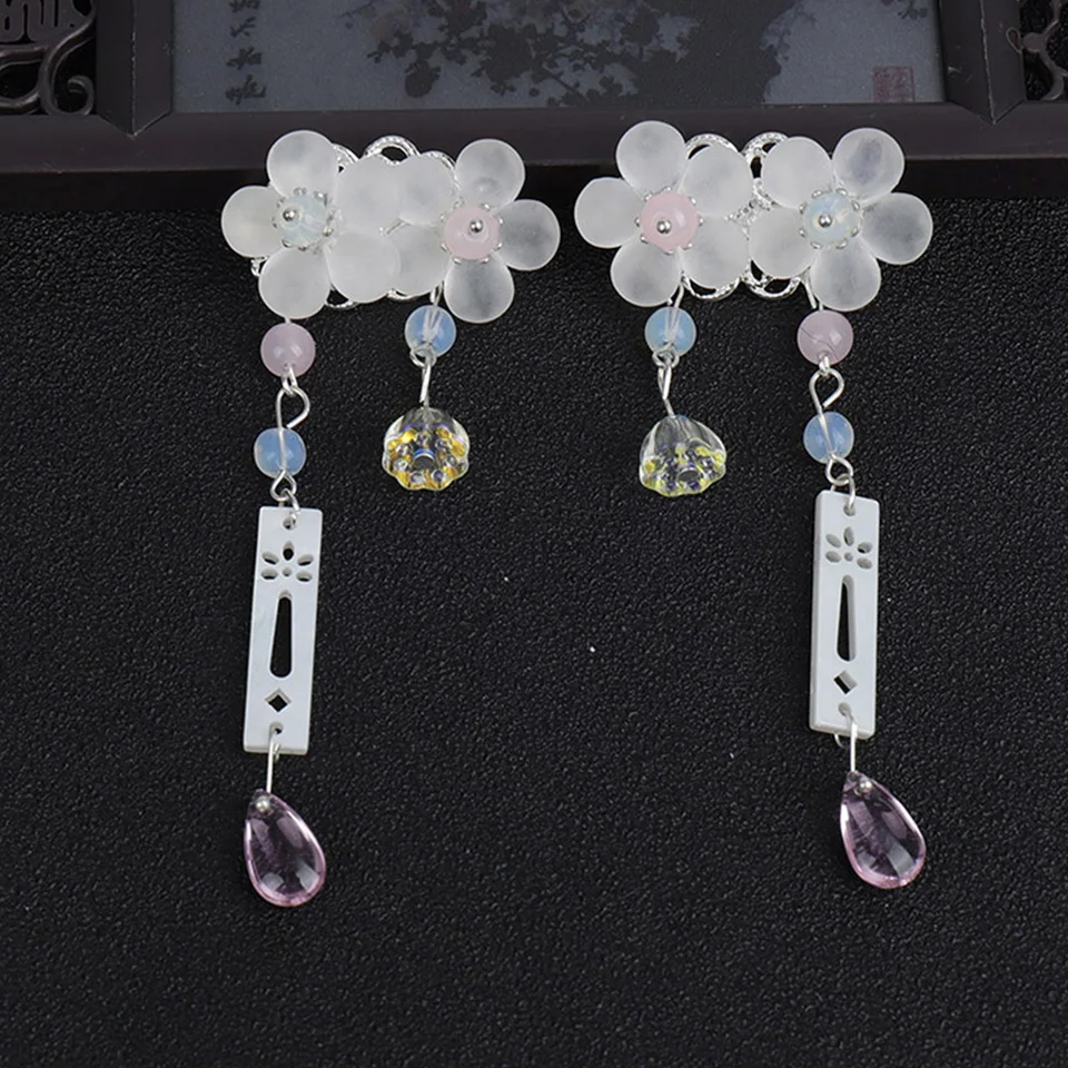 Hot Selling Hairpins Butterfly Tassels Girl Hanfu Headdress Jewelry Chinese Style Ancient Hanfu Cosplay Hair Ornaments
Hot Selling Hairpins Butterfly Tassels Girl Hanfu Headdress Jewelry Chinese Style Ancient Hanfu Cosplay Hair Ornaments