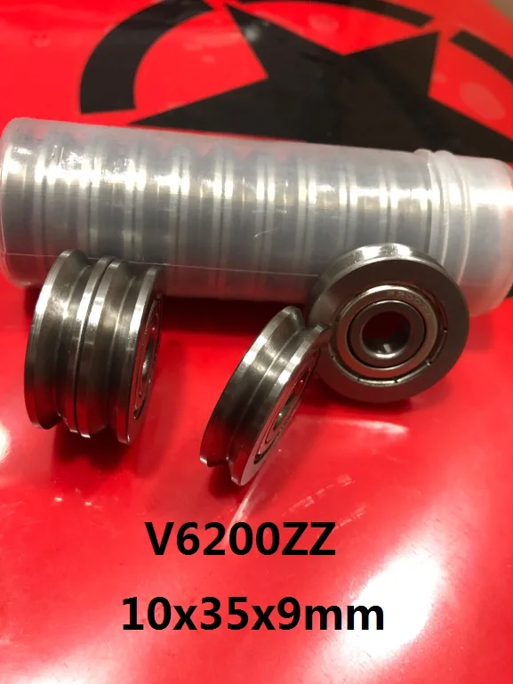 20pcs/lot V6200ZZ V6200 ZZ 6200VV 10x35x9 mm V groove ball bearing guide track roller wheel pulley bearing 10*35*9
20pcs/lot V6200ZZ V6200 ZZ 6200VV 10x35x9 mm V groove ball bearing guide track roller wheel pulley bearing 10*35*9