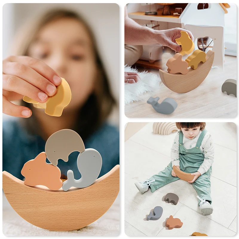 Montessori Blocks Moon Animal Building Blocks Wooden Toys Children's Educational Toys Diy Baby Balance Training Constructor
Montessori Blocks Moon Animal Building Blocks Wooden Toys Children's Educational Toys Diy Baby Balance Training Constructor