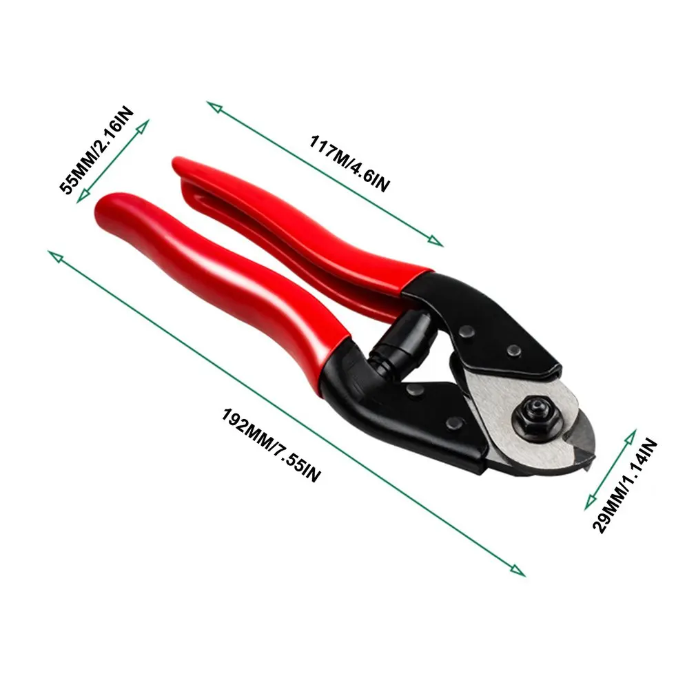 Steel Wire Cutter Bicycle Repair Tool Stainless Steel Bike Cable Cutter Cycling Inner Outer Brake Gear Shifter Wire Pliers
Steel Wire Cutter Bicycle Repair Tool Stainless Steel Bike Cable Cutter Cycling Inner Outer Brake Gear Shifter Wire Pliers