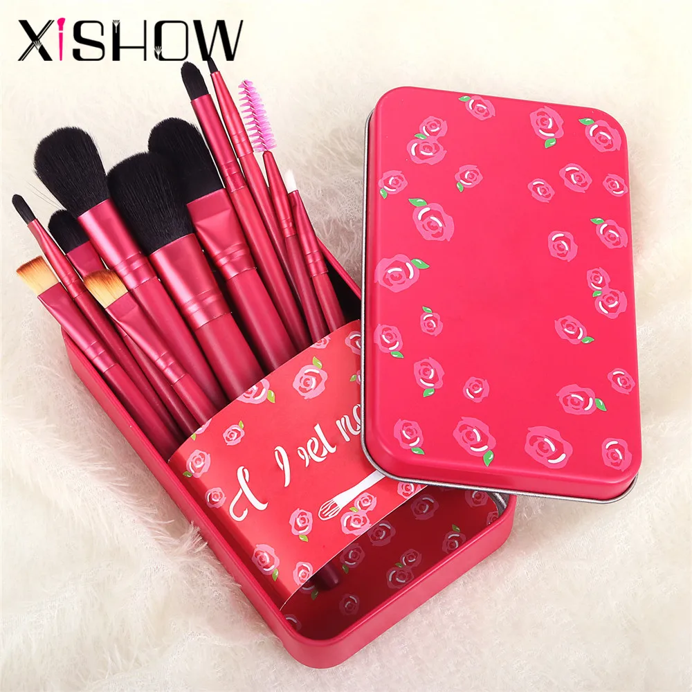 Makeup Brushes Professional Beauty Cosmetics for Face Wooden Handle Eyeshadow Brush Highlighter Make up Brush Set XISHOW
Makeup Brushes Professional Beauty Cosmetics for Face Wooden Handle Eyeshadow Brush Highlighter Make up Brush Set XISHOW
