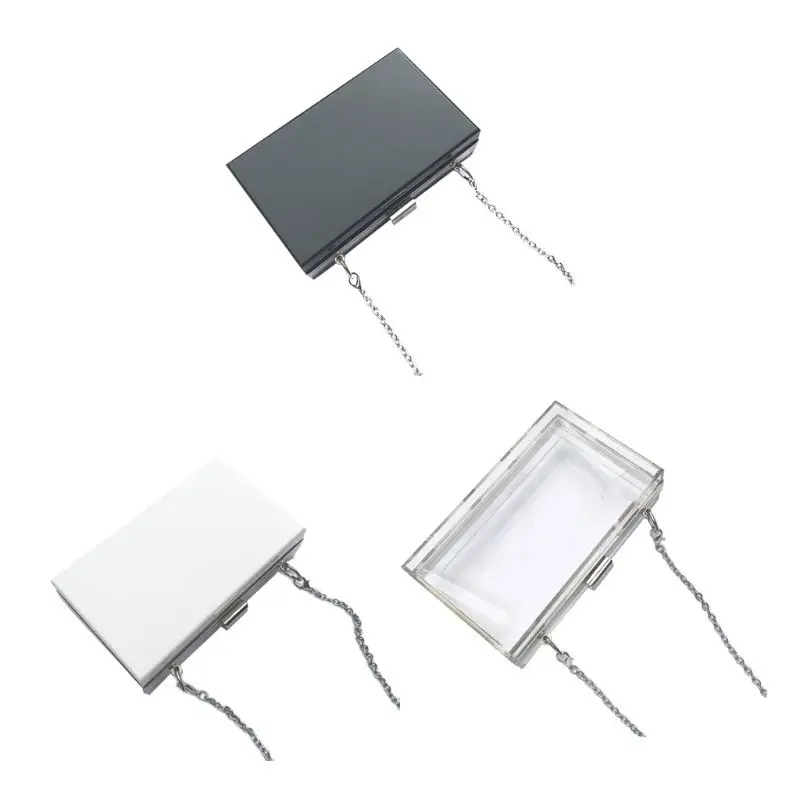 Женская акриловая вечерняя сумка через плечо, клатч для невесты, вечерние сумки через плечо для выпускного вечера
Женская акриловая вечерняя сумка через плечо, клатч для невесты, вечерние сумки через плечо для выпускного вечера