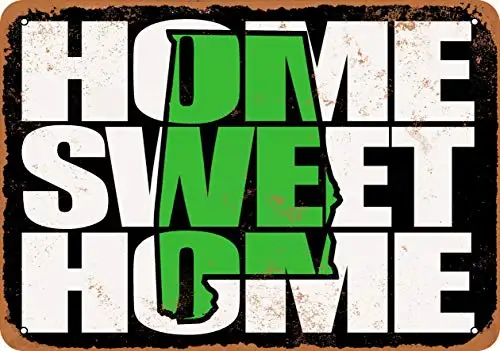 Металлический знак-домашний милый дом Алабама Черный Зеленый-винтажный Настенный декор для кафе пивной бара декоративные поделки
Металлический знак-домашний милый дом Алабама Черный Зеленый-винтажный Настенный декор для кафе пивной бара декоративные поделки