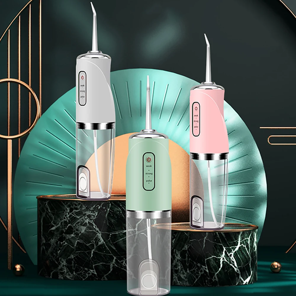 Portable Oral Irrigator With Travel Bag Water Flosser electric tooth scaler tooth cleaner USB 4 Nozzles 220ml Water Tank
Portable Oral Irrigator With Travel Bag Water Flosser electric tooth scaler tooth cleaner USB 4 Nozzles 220ml Water Tank