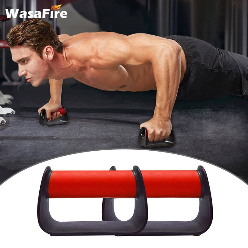 

1 Pair Portable Push Up Handles Bars Fitness Workout Pushup Stands for Men Fitness Strength Training Push-Up Bracket