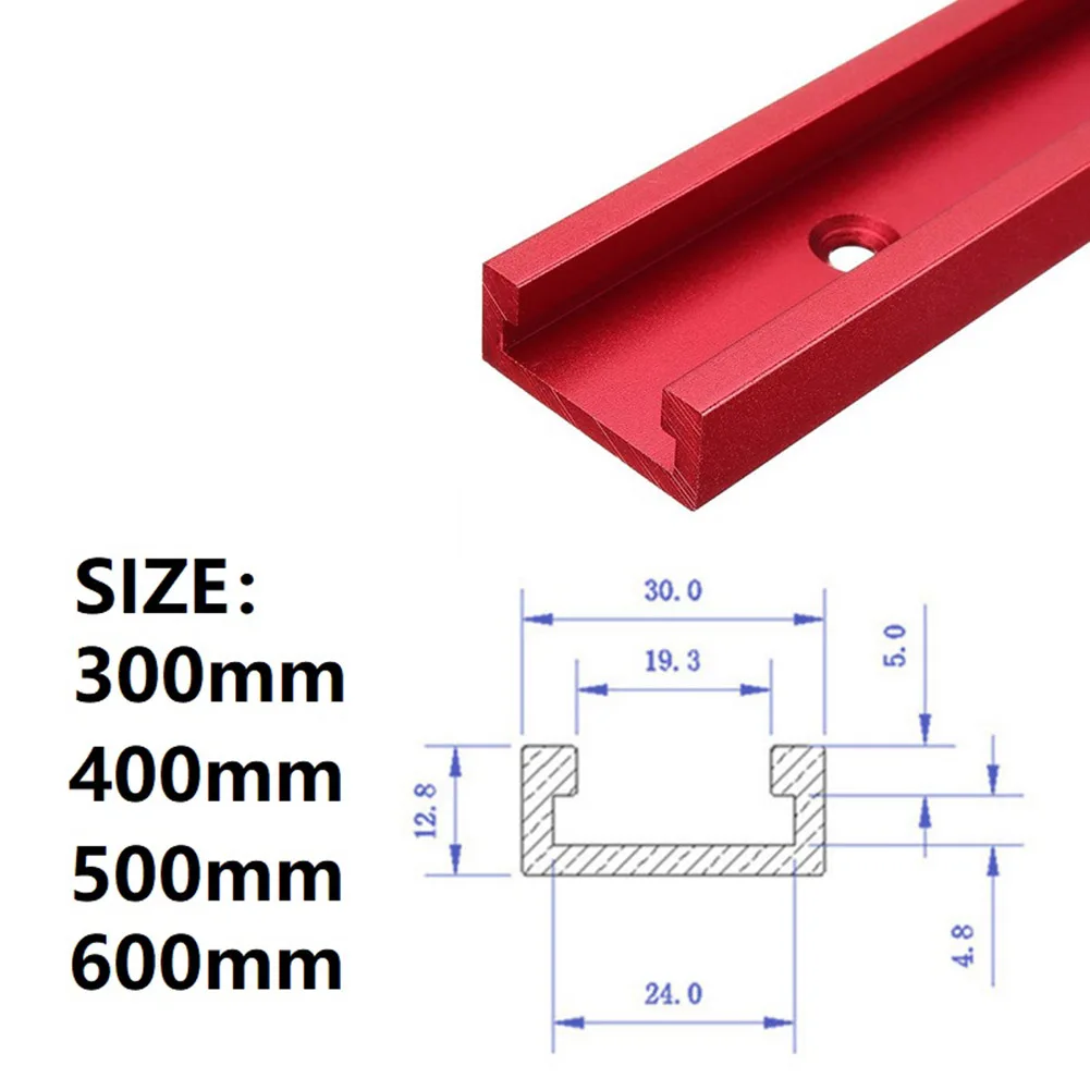 Aluminium Alloy T-Track T-Slot Miter Jig DIY Table Woodworking Router Tools Red Suitable For T-screws, Quick Clamping
Aluminium Alloy T-Track T-Slot Miter Jig DIY Table Woodworking Router Tools Red Suitable For T-screws, Quick Clamping