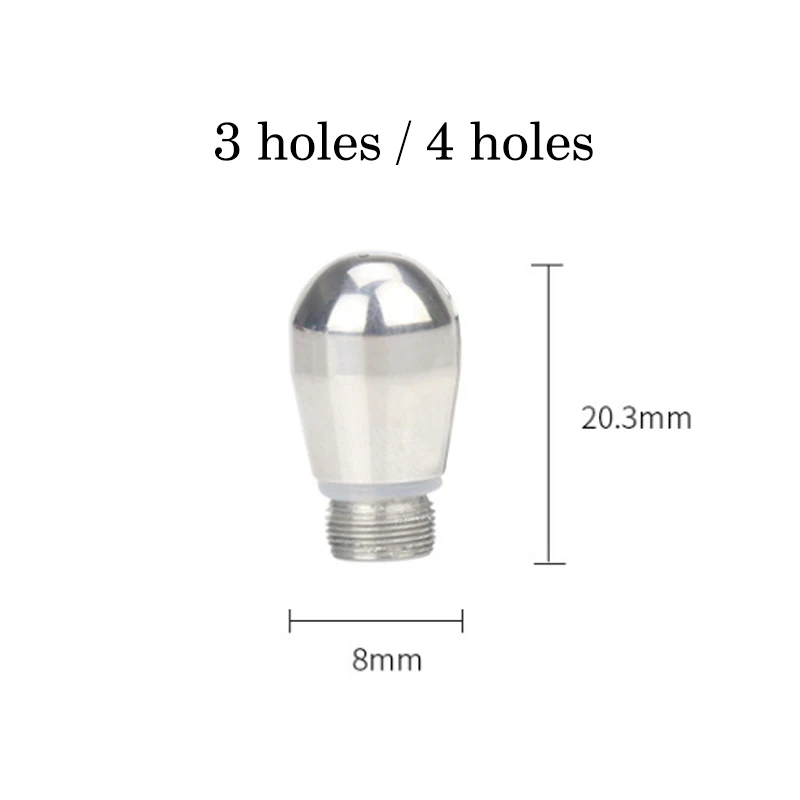 Coffee Machine Modified Steam Head 3 Hole 4 Hole Reusable Steam Nozzle Breville 870/878/880 General Stainless Steel Steam Nozzle
Coffee Machine Modified Steam Head 3 Hole 4 Hole Reusable Steam Nozzle Breville 870/878/880 General Stainless Steel Steam Nozzle