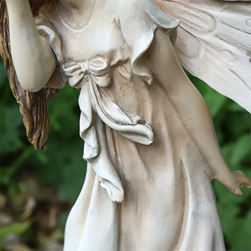 Fairy Garden - 13.4inch Fairies Figurines Accessories for Outdoor Garden Decor 
Fairy Garden - 13.4inch Fairies Figurines Accessories for Outdoor Garden Decor