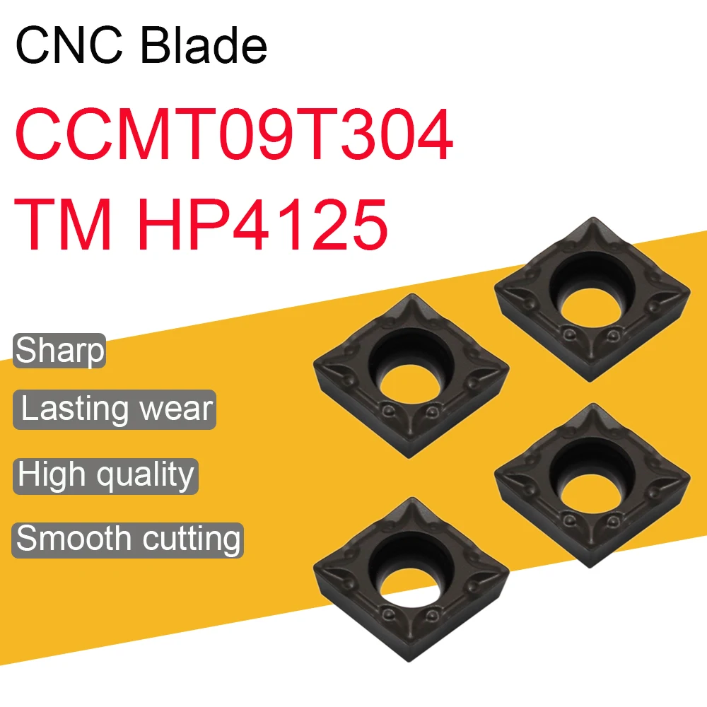 10 шт. высококачественные карбидные вставки CCMT09T304 TM HP4125, внутреннее отверстие, фрезерный станок с ЧПУ для токарного станка, режущий станок
10 шт. высококачественные карбидные вставки CCMT09T304 TM HP4125, внутреннее отверстие, фрезерный станок с ЧПУ для токарного станка, режущий станок