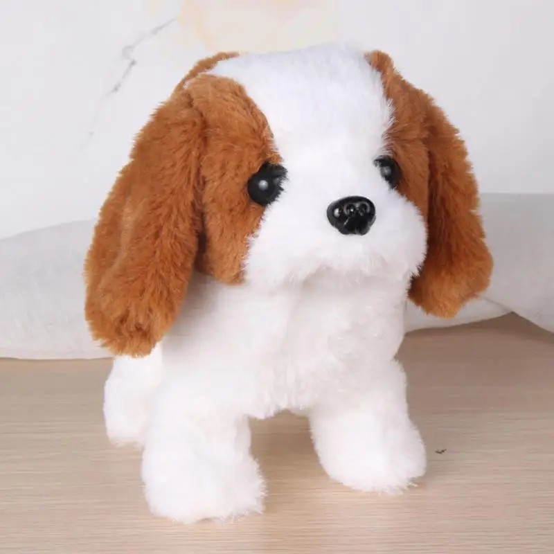 Sound Control Electronic Interactive Dogs Toys Robot Puppy Pets Bark Stand Walk Movements Plush Toys For Kids Gifts Kawaii
Sound Control Electronic Interactive Dogs Toys Robot Puppy Pets Bark Stand Walk Movements Plush Toys For Kids Gifts Kawaii