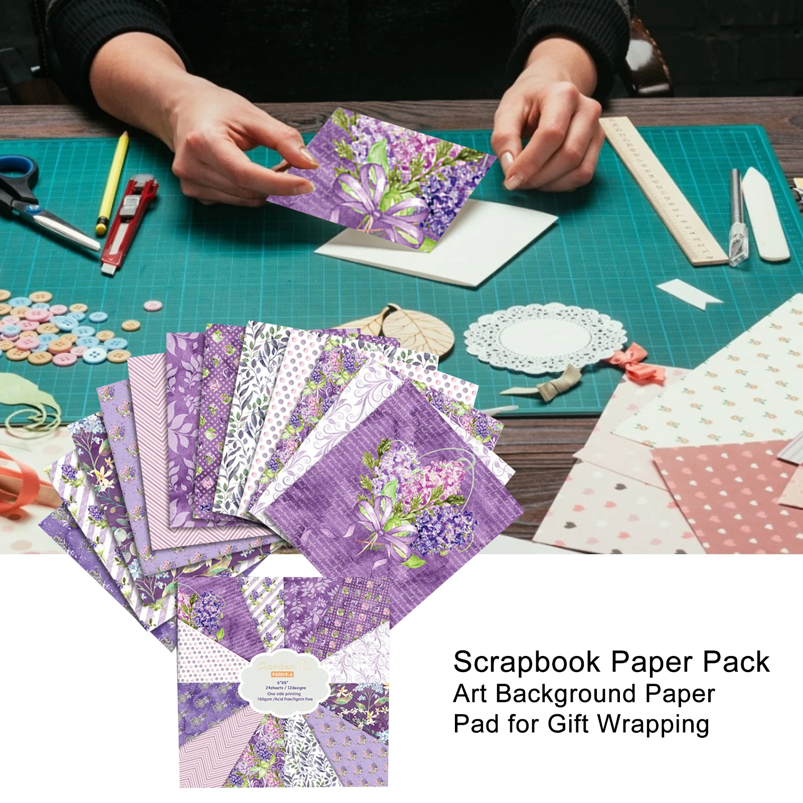 24PC Scrapbook Paper Pack Art Background Paper Pad Gift Wrapping DIY photo album hand account card pattern paper Wrapping paper
24PC Scrapbook Paper Pack Art Background Paper Pad Gift Wrapping DIY photo album hand account card pattern paper Wrapping paper