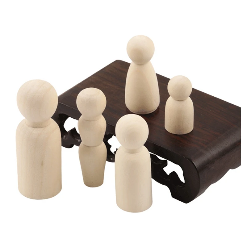 65MM/53MM/43MM/32MM/58MM Unfinished Nature Peg Doll Craft Handmade Art Wooden Kids Toy Decorative DIY Paint Scrawl Doll
65MM/53MM/43MM/32MM/58MM Unfinished Nature Peg Doll Craft Handmade Art Wooden Kids Toy Decorative DIY Paint Scrawl Doll