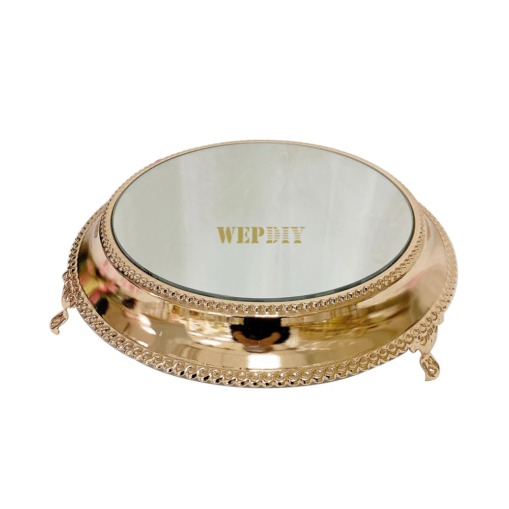 1 Pcs/Set Golden Mirror Dessert Cupcake Plate Cake Stand for Wedding Event Party Dirthday
1 Pcs/Set Golden Mirror Dessert Cupcake Plate Cake Stand for Wedding Event Party Dirthday