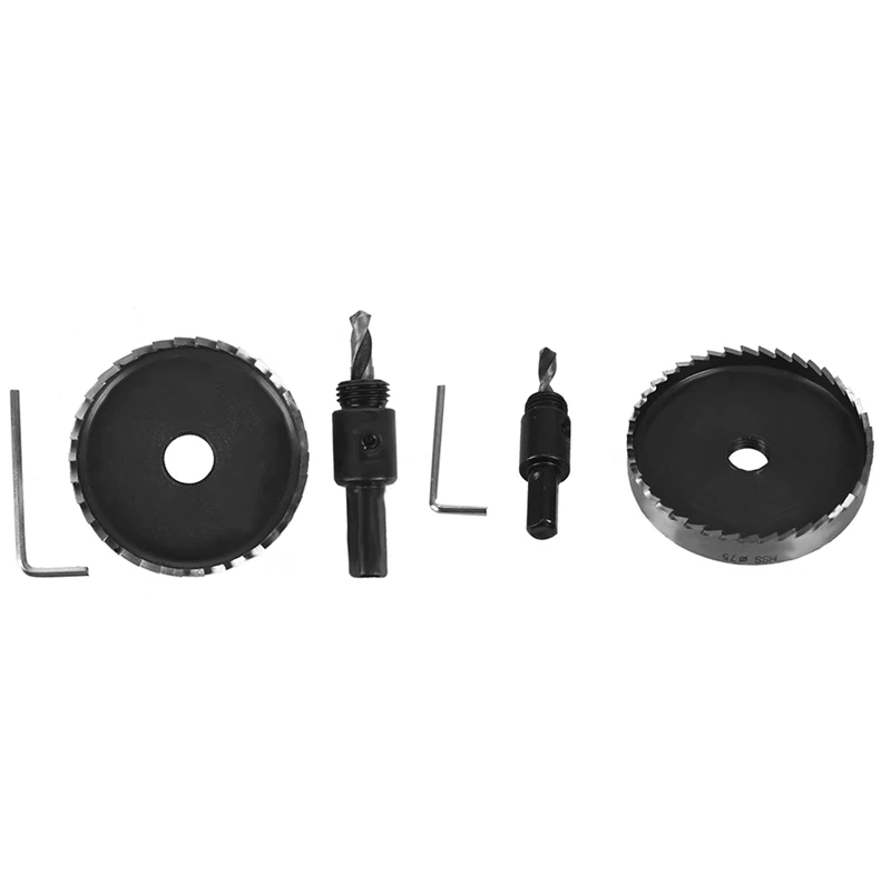2X 75Mm/60Mm Pro Hole Saw Tooth Steel Holesaw Drill Bit Cutter Tool For Metal Wood Alloy
2X 75Mm/60Mm Pro Hole Saw Tooth Steel Holesaw Drill Bit Cutter Tool For Metal Wood Alloy