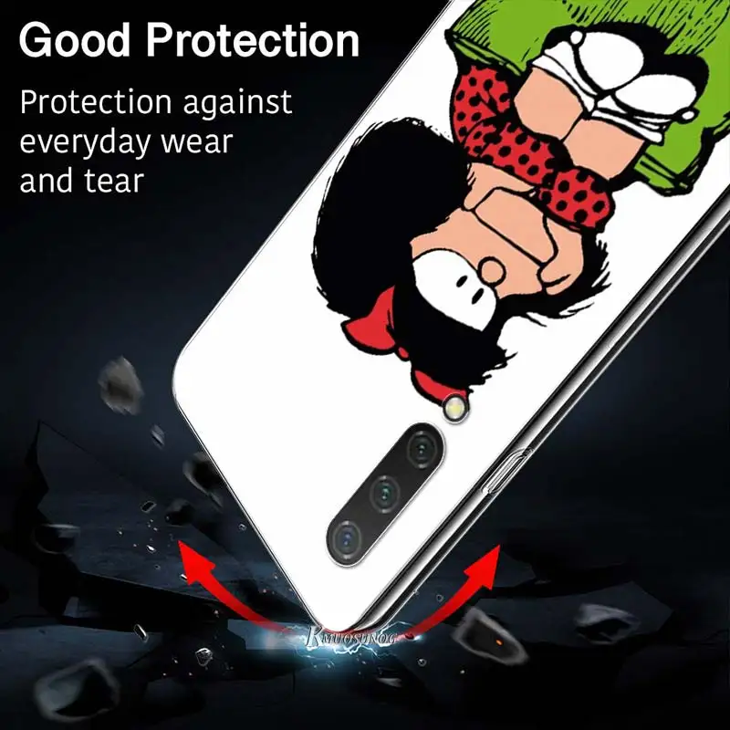 Mafalda Fashion Style for Xiaomi Poco M2 Pro Mi 9 9T CC9 10 Lite 5G Pro Note 10 9 SE 8 A3 F1 Lite Phone Case
Mafalda Fashion Style for Xiaomi Poco M2 Pro Mi 9 9T CC9 10 Lite 5G Pro Note 10 9 SE 8 A3 F1 Lite Phone Case