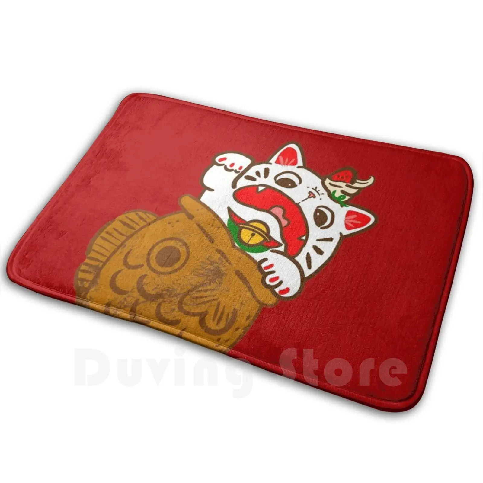 Коврик Taiyaki Neko нескользящий, ковер для спальни, кошек, котят, животных, рыбы, сладкое мороженое, десерт
Коврик Taiyaki Neko нескользящий, ковер для спальни, кошек, котят, животных, рыбы, сладкое мороженое, десерт