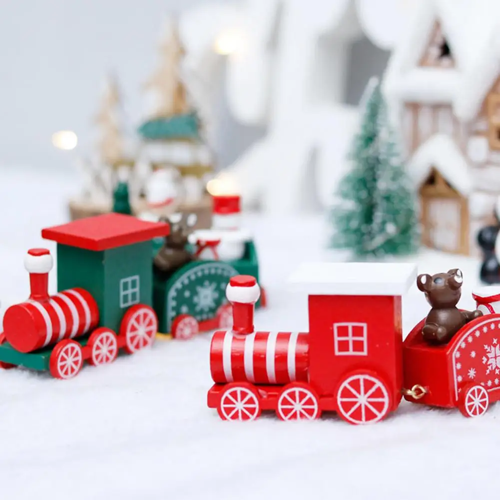 Merry Christmas Decorations Wooden Train Ornament Decoration For Home Santa Claus Gift Natal Navidad Noel New Year Xmas Decor
Merry Christmas Decorations Wooden Train Ornament Decoration For Home Santa Claus Gift Natal Navidad Noel New Year Xmas Decor