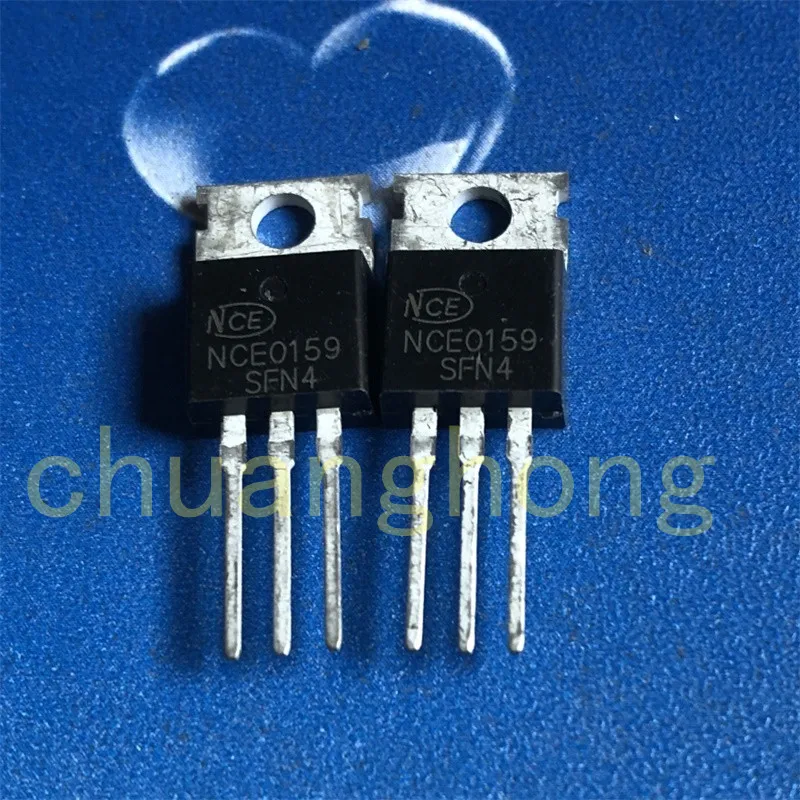 1Pcs/Lot Original New Power Triode NCE0159 Field Effect Transistor MOS Triode TO-220 
1Pcs/Lot Original New Power Triode NCE0159 Field Effect Transistor MOS Triode TO-220