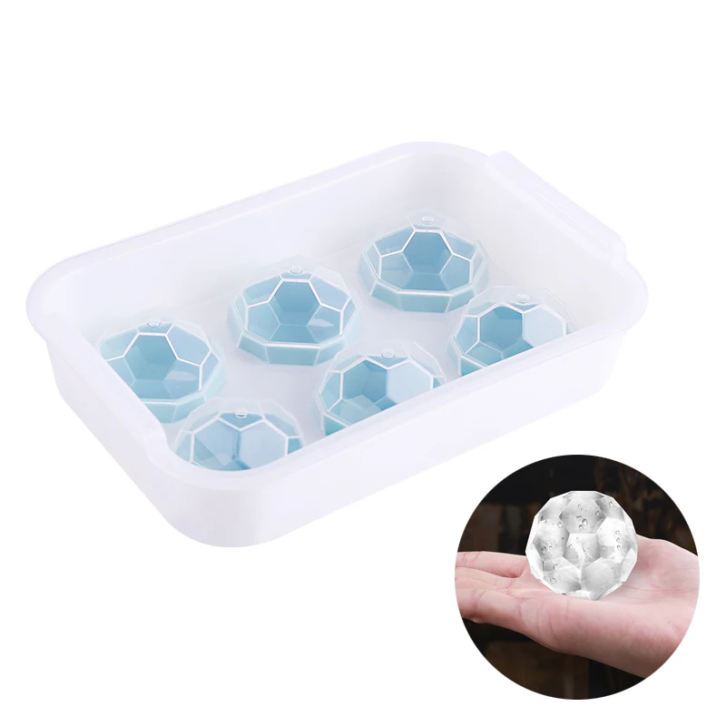 6 Pcs Large Sphere Ice Tray Silicone Mold Big Ice Ball Maker for Whiskey Cocktail,Scotch,Drinks Reusable BPA Free Wholesale X2
6 Pcs Large Sphere Ice Tray Silicone Mold Big Ice Ball Maker for Whiskey Cocktail,Scotch,Drinks Reusable BPA Free Wholesale X2