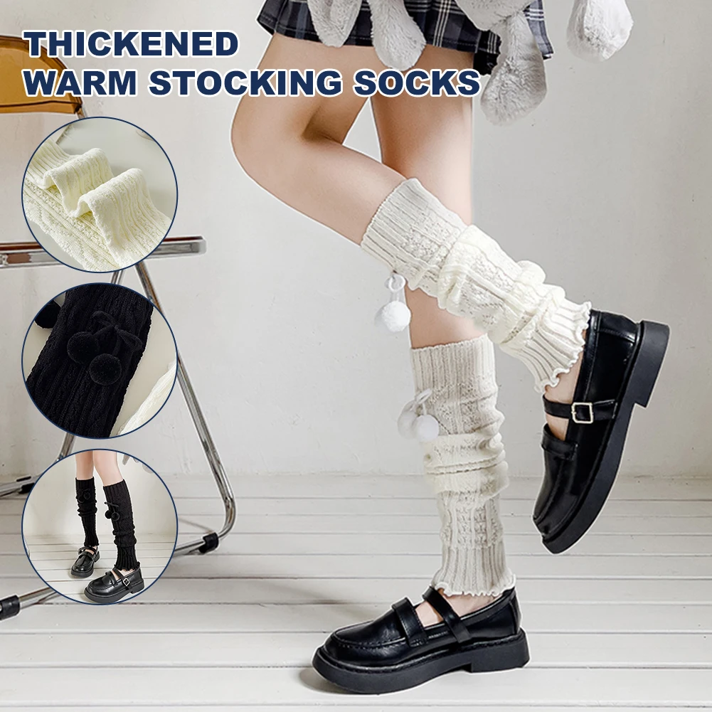 1Pair Women Slouch Socks Stretchable 41cm Loose Socks Japanese Student Girl's Socks Solid Color Knitted Socks Winter Warm Socks
1Pair Women Slouch Socks Stretchable 41cm Loose Socks Japanese Student Girl's Socks Solid Color Knitted Socks Winter Warm Socks