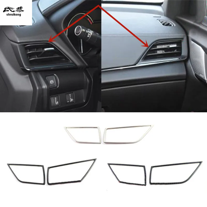 2pcs/Lot Stainless Steel Carbon Fiber Grain Front Both Sides Air Conditioning Outlet Decoration Cover For 2020 2021 Cadillac CT4
2pcs/Lot Stainless Steel Carbon Fiber Grain Front Both Sides Air Conditioning Outlet Decoration Cover For 2020 2021 Cadillac CT4