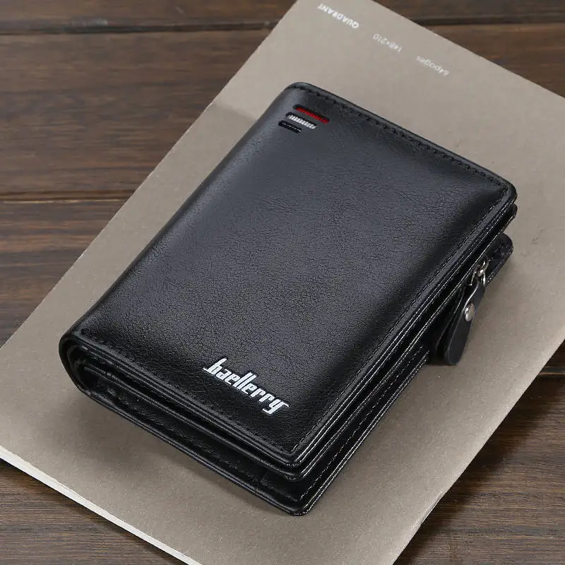 Men's Short Wallets Fashion New Card Holder Purse Multifunctional Organ PU Leather Wallet For Male Pocket Wallet With Zipper
Men's Short Wallets Fashion New Card Holder Purse Multifunctional Organ PU Leather Wallet For Male Pocket Wallet With Zipper