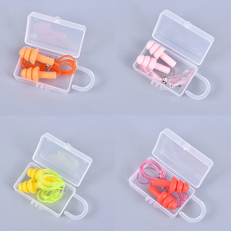 2PCS Anti-Noise Earplugs Nose Clip Case Protective Waterproof Protection Ear Plug Silicone Swim Dive Supplies security protect
2PCS Anti-Noise Earplugs Nose Clip Case Protective Waterproof Protection Ear Plug Silicone Swim Dive Supplies security protect