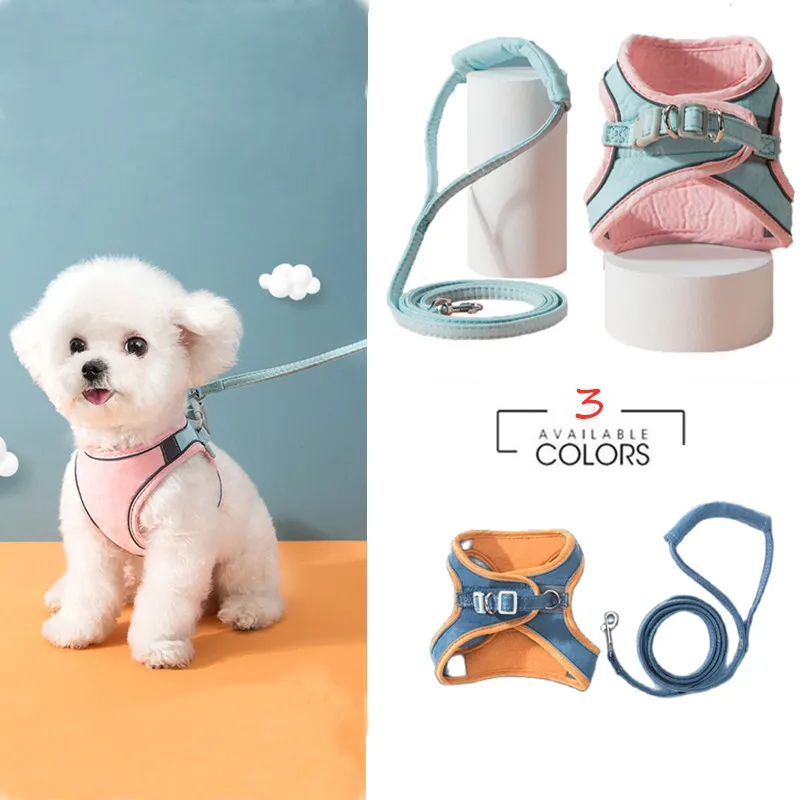 Pet Dog Harness and Leash Set For Small Medium Dogs Cats Vest Harnesses Pet Chest Straps Outdoor Leashes Pupply Supplies
Pet Dog Harness and Leash Set For Small Medium Dogs Cats Vest Harnesses Pet Chest Straps Outdoor Leashes Pupply Supplies