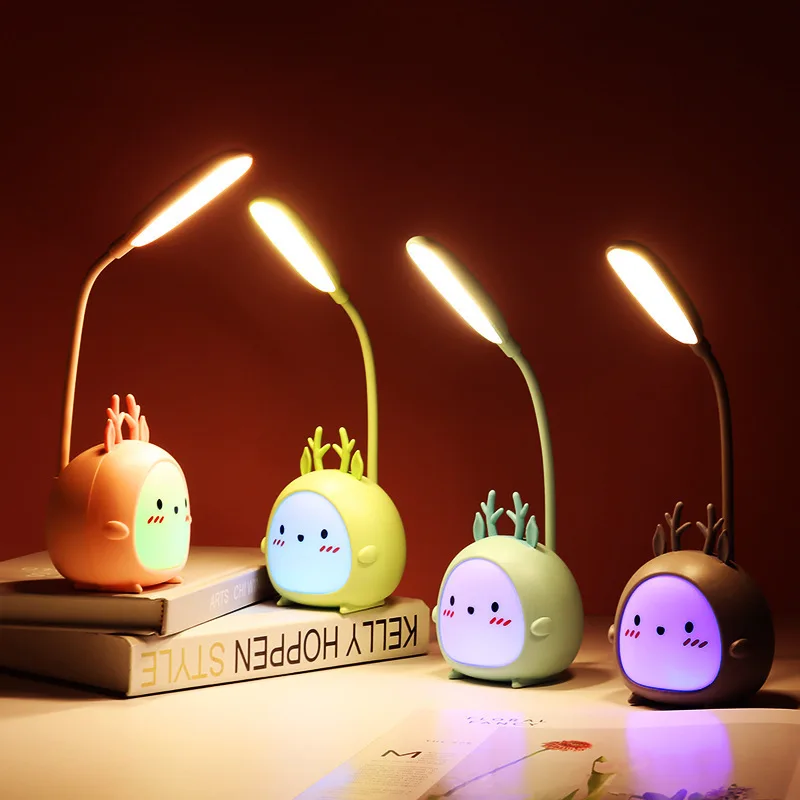 LED Table Lamp USB Rechargeable Desk Lamp Three-speed Dimming Cute Dormitory Reading Lamp Eye Protection Bedroom Night Light
LED Table Lamp USB Rechargeable Desk Lamp Three-speed Dimming Cute Dormitory Reading Lamp Eye Protection Bedroom Night Light