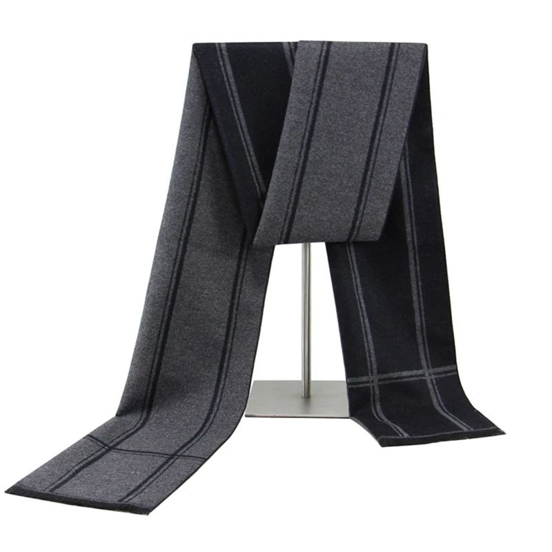Scarf for Men,New Style Men's Stripes Scarf, European and American Fashion Cotton Scarf Men, Winter Warm Gray Scarf, Men's Scarf
Scarf for Men,New Style Men's Stripes Scarf, European and American Fashion Cotton Scarf Men, Winter Warm Gray Scarf, Men's Scarf