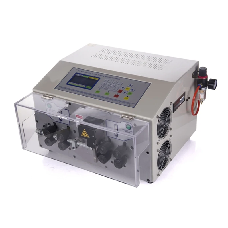 SWT508MAX 8 wheels 25 square millimetre automatic wire stripping and peeling machine SWT-508MAX wire cutting crimping 800W
SWT508MAX 8 wheels 25 square millimetre automatic wire stripping and peeling machine SWT-508MAX wire cutting crimping 800W