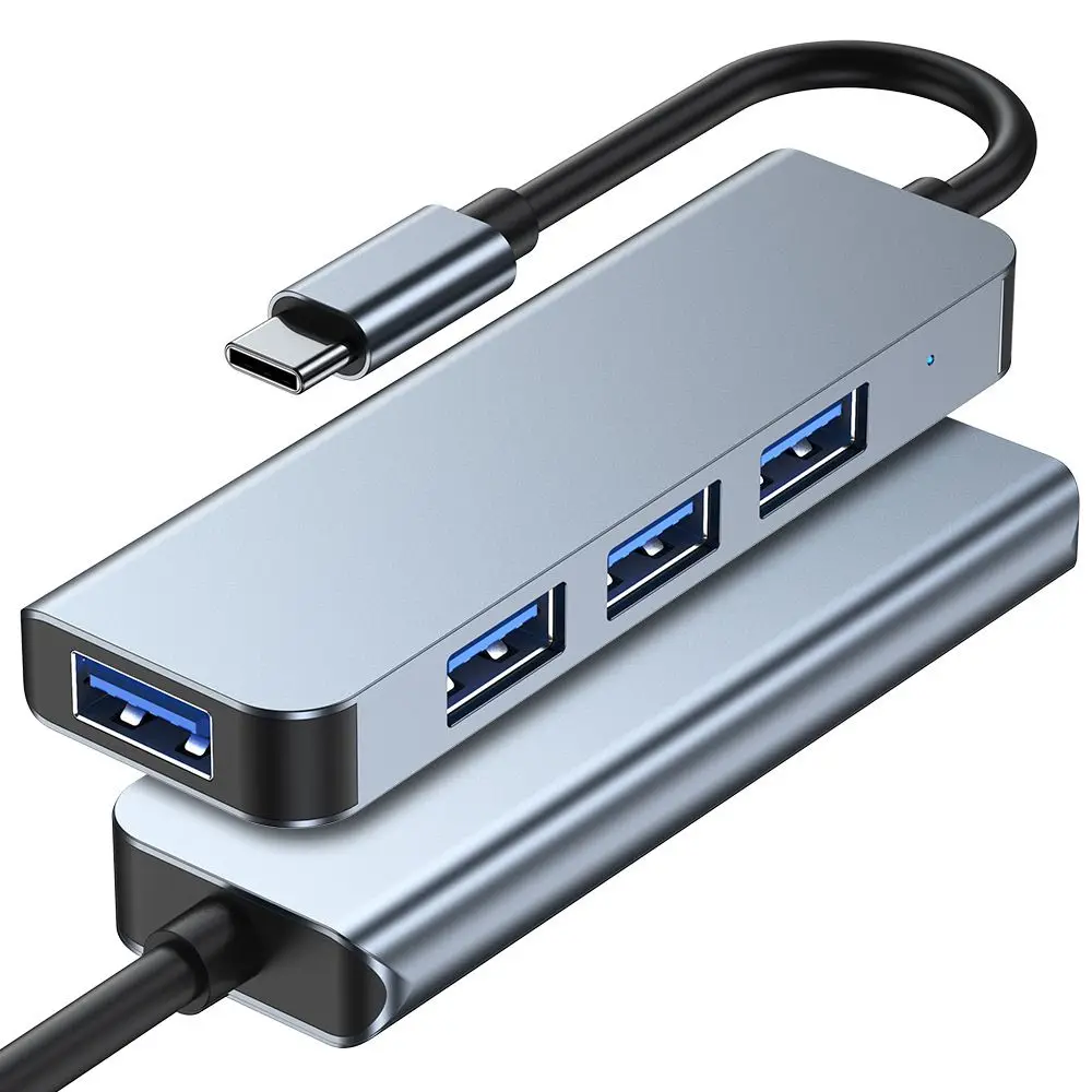 Адаптер из алюминиевого сплава с 4 портами типа C на USB 3 0 | Компьютеры и офис