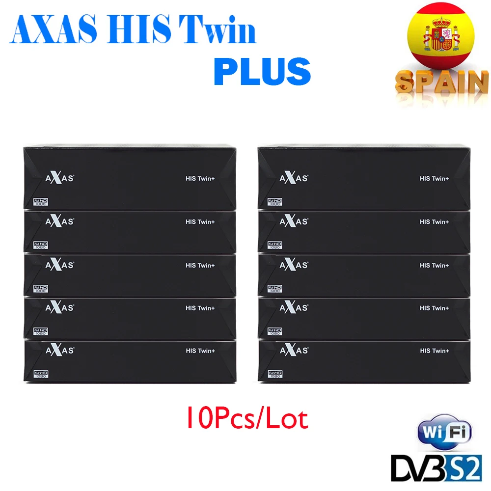 New Satellite TV Receiver 10Pcs/lot Axas His Twin PLUS DVB-S2/S HD Decoder WiFi + Linux E2 Open ATV Smart TV Box Set Top Box
New Satellite TV Receiver 10Pcs/lot Axas His Twin PLUS DVB-S2/S HD Decoder WiFi + Linux E2 Open ATV Smart TV Box Set Top Box