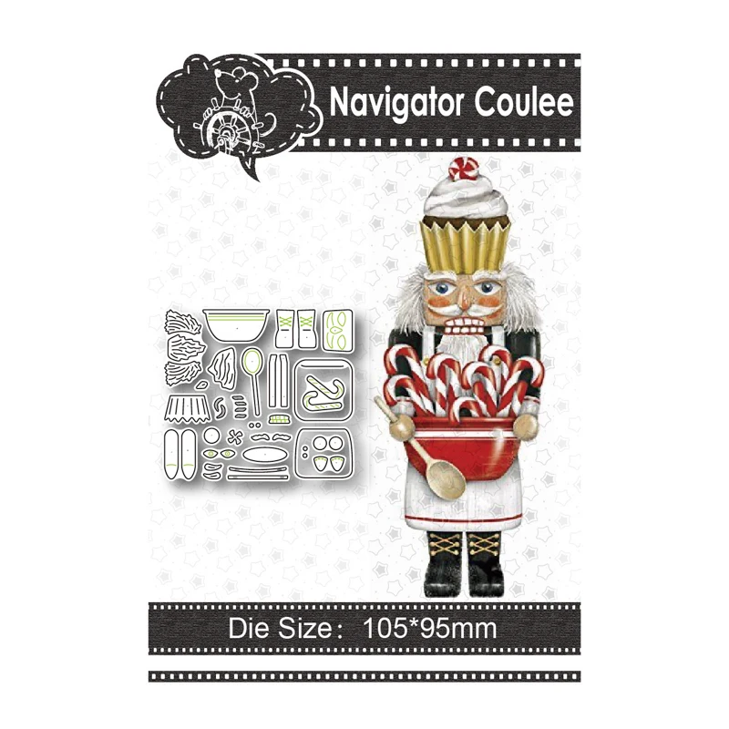 Christmas nutcracker candy cane peppermint cupcake new die dies 2021 metal cutting mold stamp scrapbook photo album decoration
Christmas nutcracker candy cane peppermint cupcake new die dies 2021 metal cutting mold stamp scrapbook photo album decoration