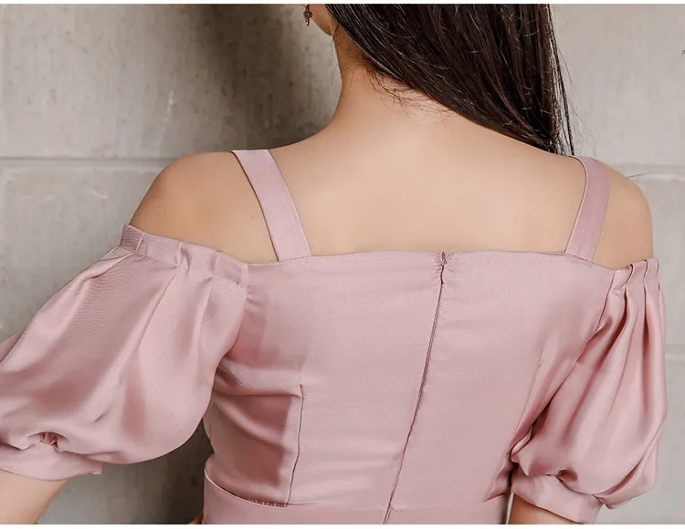 VOOCIEC Autumn and winter dress Korean fashion supporter dress Sexy and temperament long buttock Bubble sleeve commuting dress
VOOCIEC Autumn and winter dress Korean fashion supporter dress Sexy and temperament long buttock Bubble sleeve commuting dress