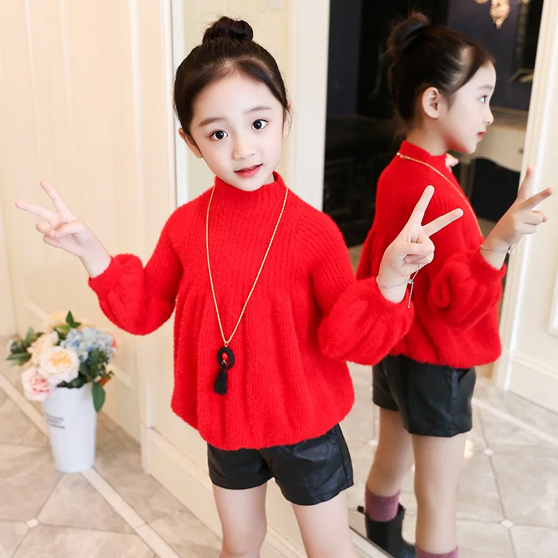 Girl Sweater Kids Outwear Tops 2021 Charming Fleece Thicken Warm Winter Autumn Knitting Christmas Pullover Children Clothing
Girl Sweater Kids Outwear Tops 2021 Charming Fleece Thicken Warm Winter Autumn Knitting Christmas Pullover Children Clothing
