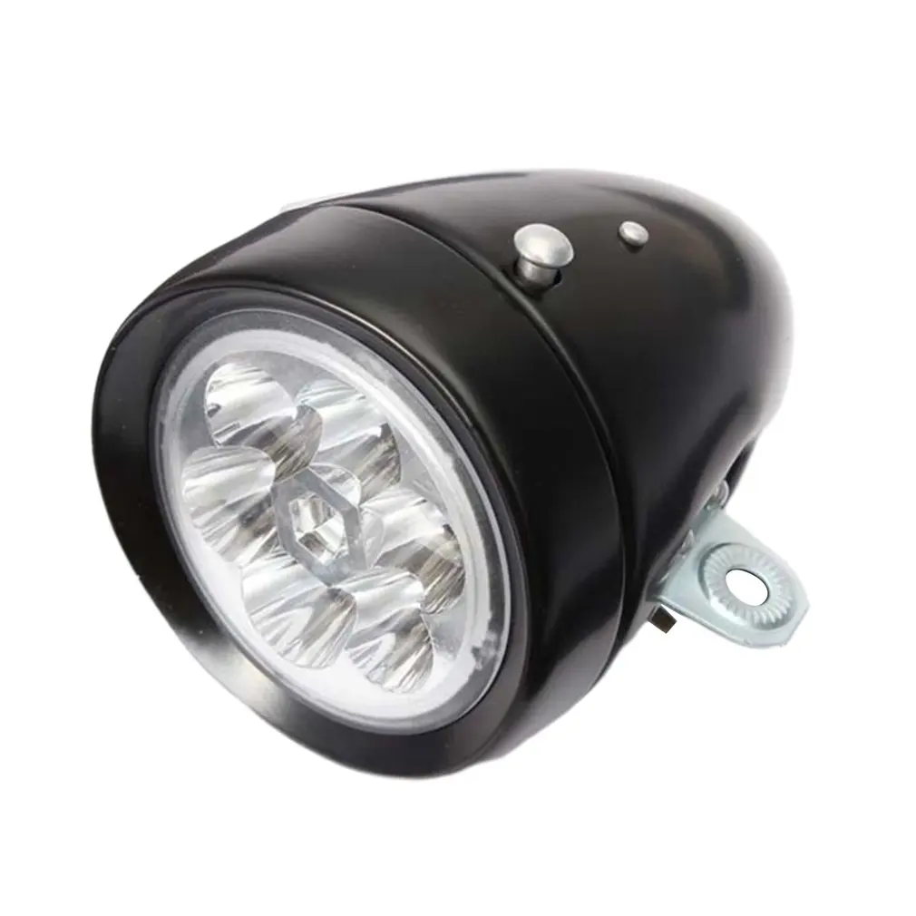Retro 6 LED Bicycle Front Light Headlight Adjustable 160 Degree Cycling Mountain Bike Head Lamp Rainproof With Bracket NEW
Retro 6 LED Bicycle Front Light Headlight Adjustable 160 Degree Cycling Mountain Bike Head Lamp Rainproof With Bracket NEW