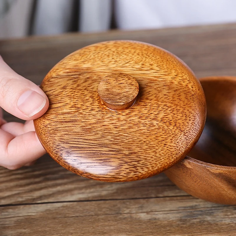 Kitchen Wooden Practical Rice Bowl Seasoning Bowl Food Container Serving Bowl for Kids Kitchen Restaurant
Kitchen Wooden Practical Rice Bowl Seasoning Bowl Food Container Serving Bowl for Kids Kitchen Restaurant
